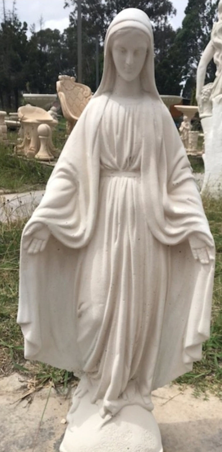 Madonna hands open 90 cm statue