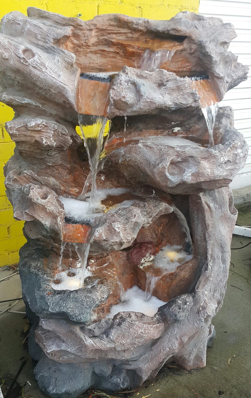 130cm Large Rock Waterfall