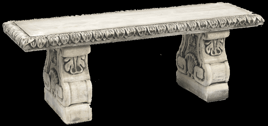 Fancy Straight Bench Olive