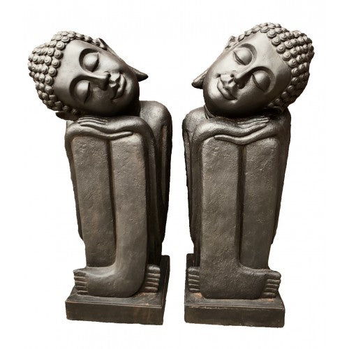 96cm Buddha Sleeping Set Fiberglass