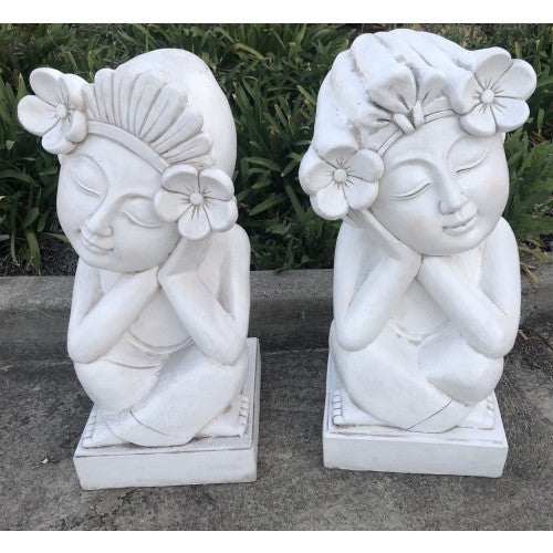 81cm Bali Buddha Statue 2 ASSTD Fiberglass