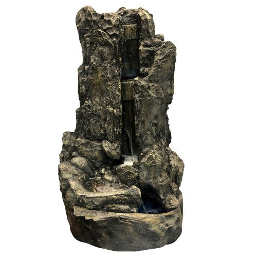 158cm Rock Mountain Waterfall Fiberglass