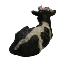 Resin Floral Cow PR068