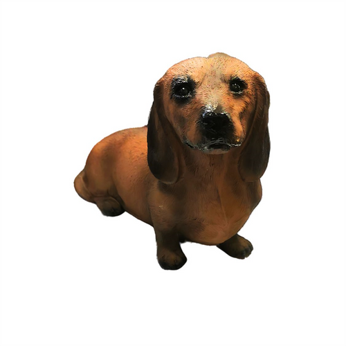 Resin Sausage Dog Statue PR931R