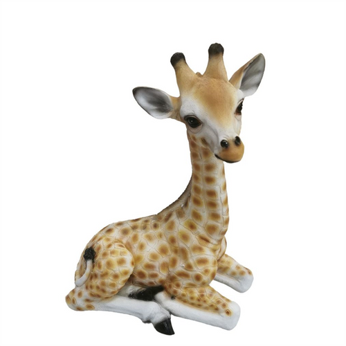 51cm Resin Sitting Giraffe PR934A
