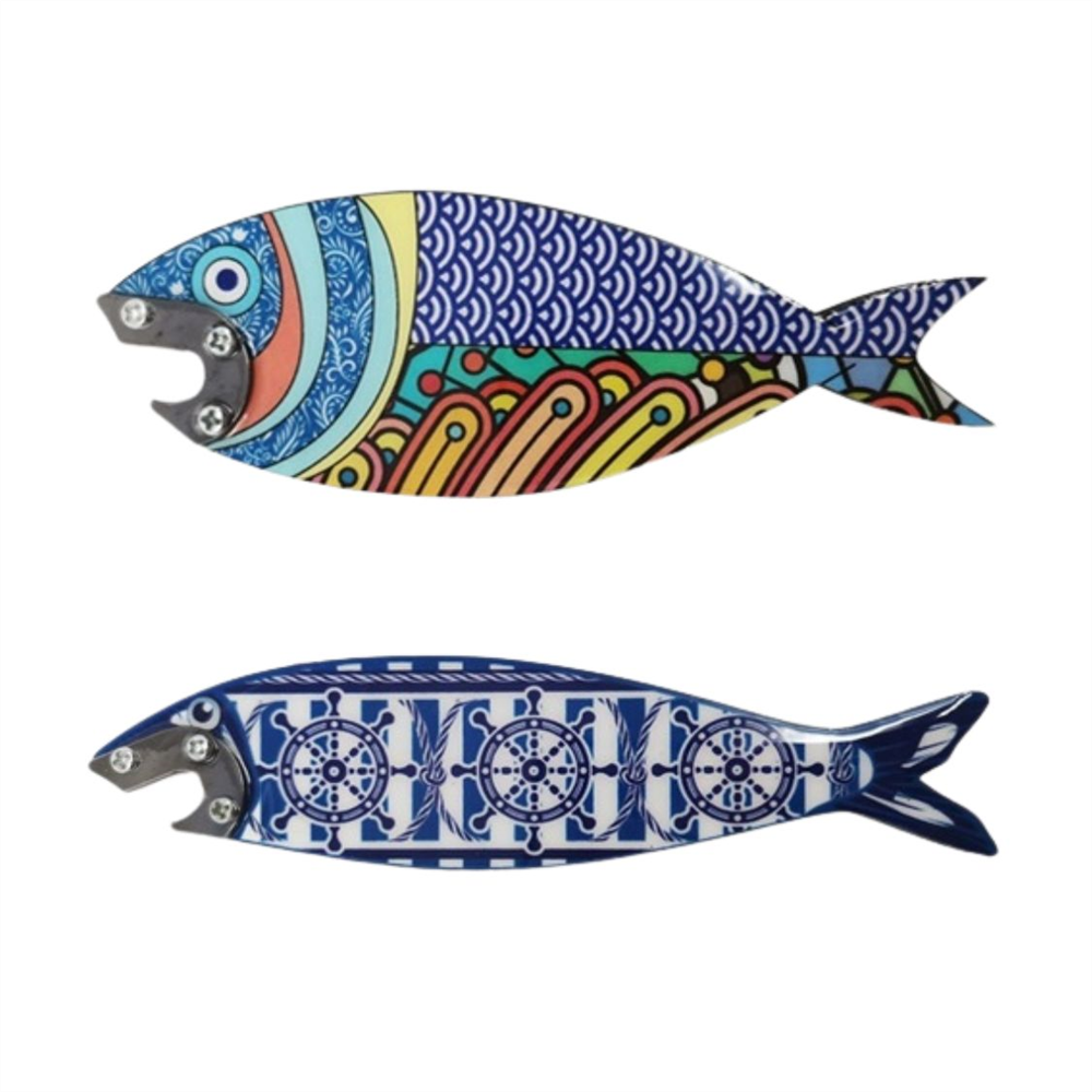 Fish Magnet Bottle Opener 2/A 14cm MG73