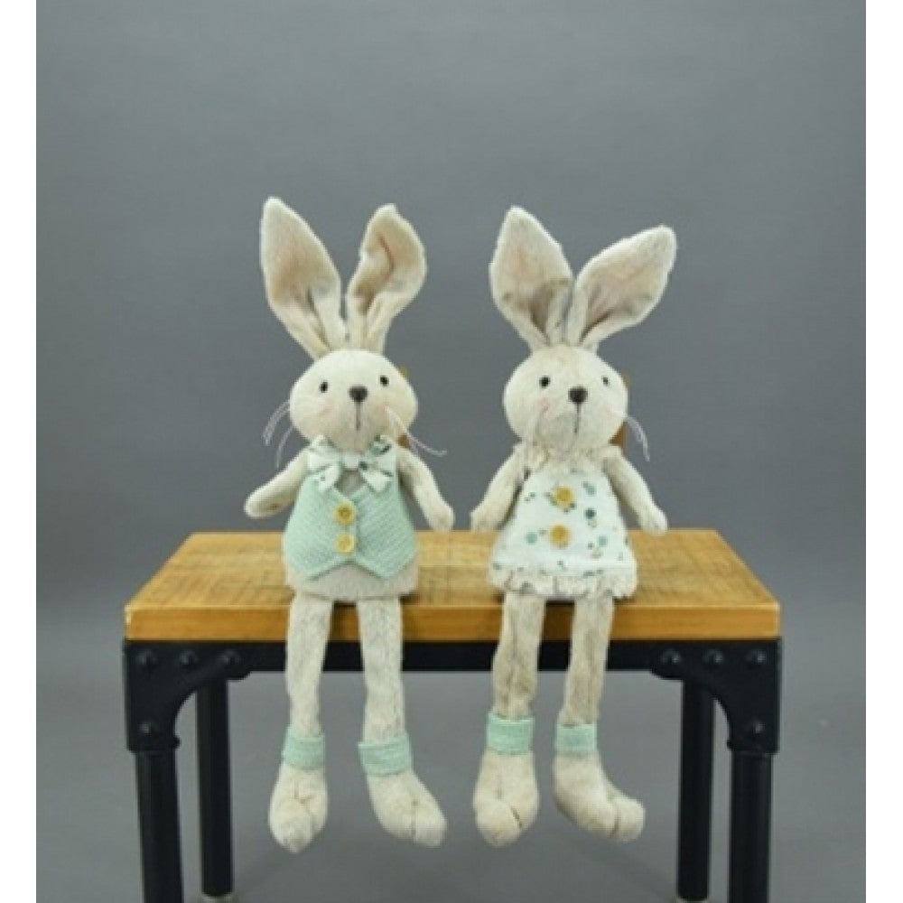 2/A Fabric Sitting Rabbit SFT008