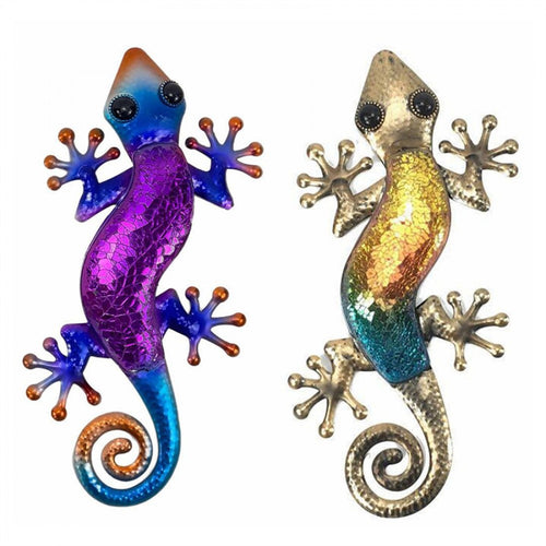 2/A Metal Lizard Wall Decor  MD791