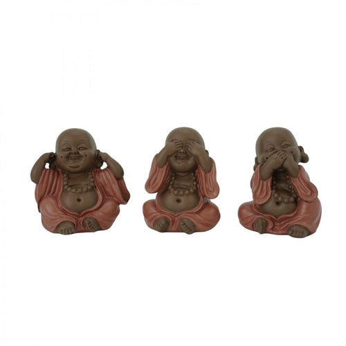 3/A RESIN MONK EVIL NO LOOK/HEAR/SEE PSB206