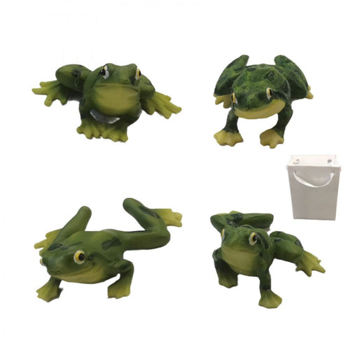 4/A Resin Miniature Frog with Paper Bag  PMN004
