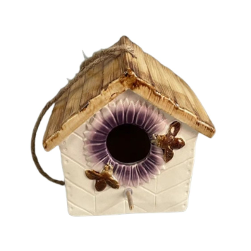 Ceramic Hanging Bird House PLD184