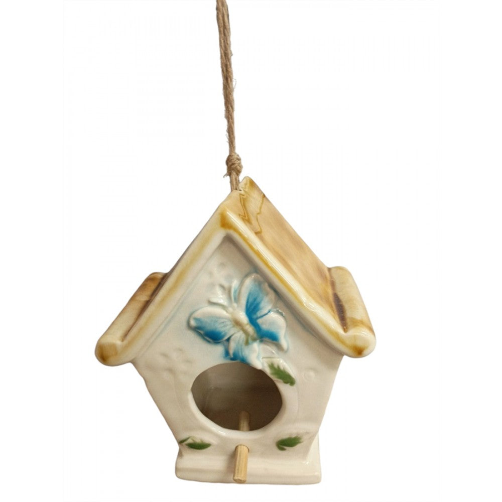 Ceramic Hanging Bird House  PLD185