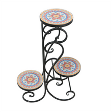 Mosic Metal Flower Pot Stand  MFN04A