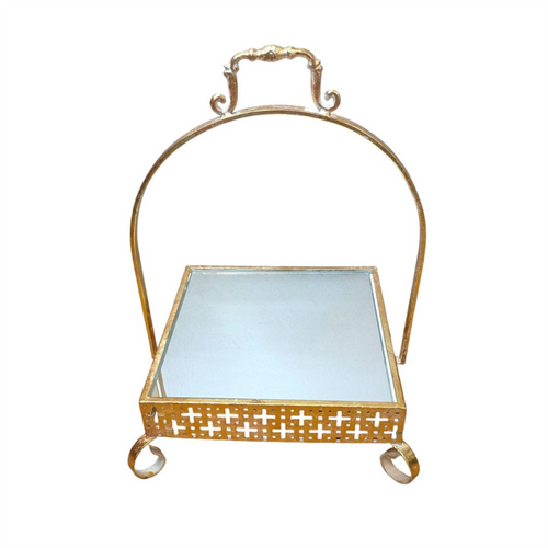 Metal with Mirror Cake Stand CST26
