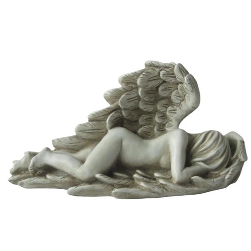 RESIN ANGEL WITH BIG WINGS STATUE PSA074G