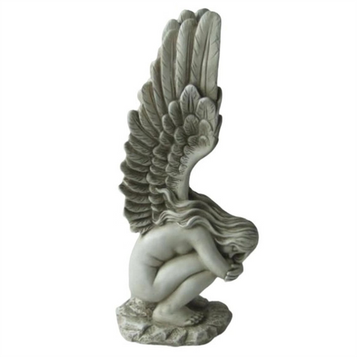 RESIN ANGEL WITH BIG WINGS STATUE  PSA074H