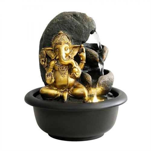 Resin Ganesh Fountain PSFT003