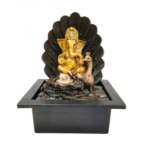 Resin Ganesh Fountain PSFT006