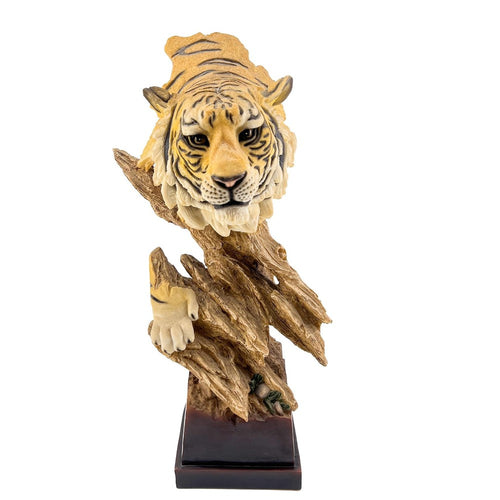 Resin Tiger Head Statue PR029