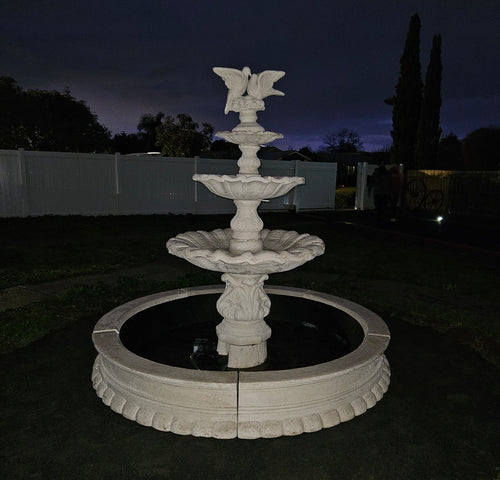 Large concrete Fountains