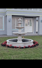 Large concrete Fountains