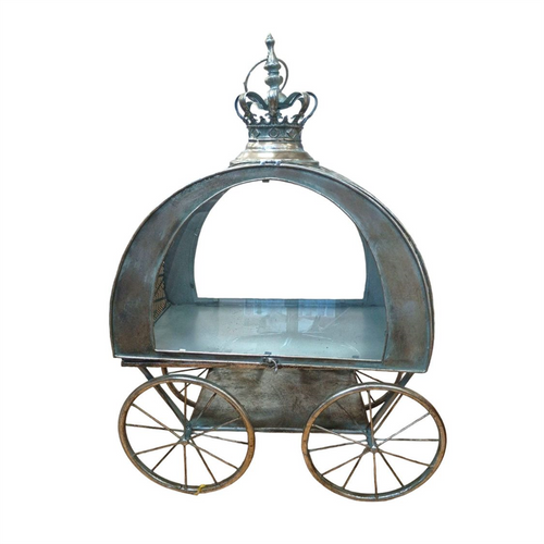 Vintage Metal Carriage Lantern LTN47