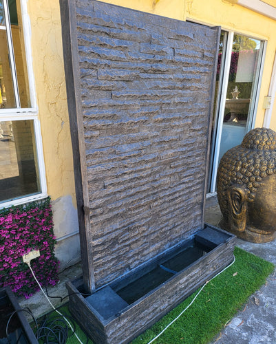 Plain Slate Panel Fountain