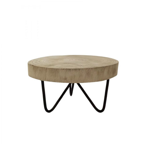 Wooden Display Stand with Metal legs  HD702E