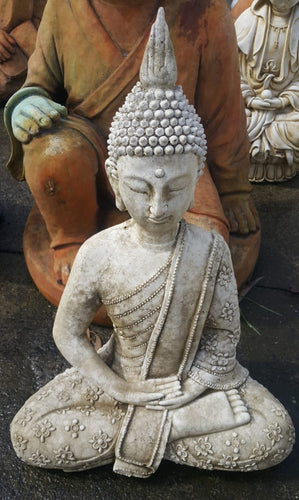 Small Fancy Buddha Concrete