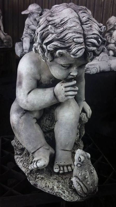 Boy With Frog
