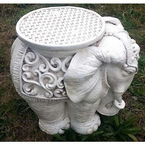 52cm Elephant Stool Fiberglass