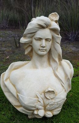Floral Lady Bust