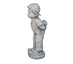 Leaning Boy Statue