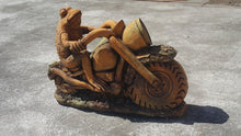 Frog On Bike Concrete