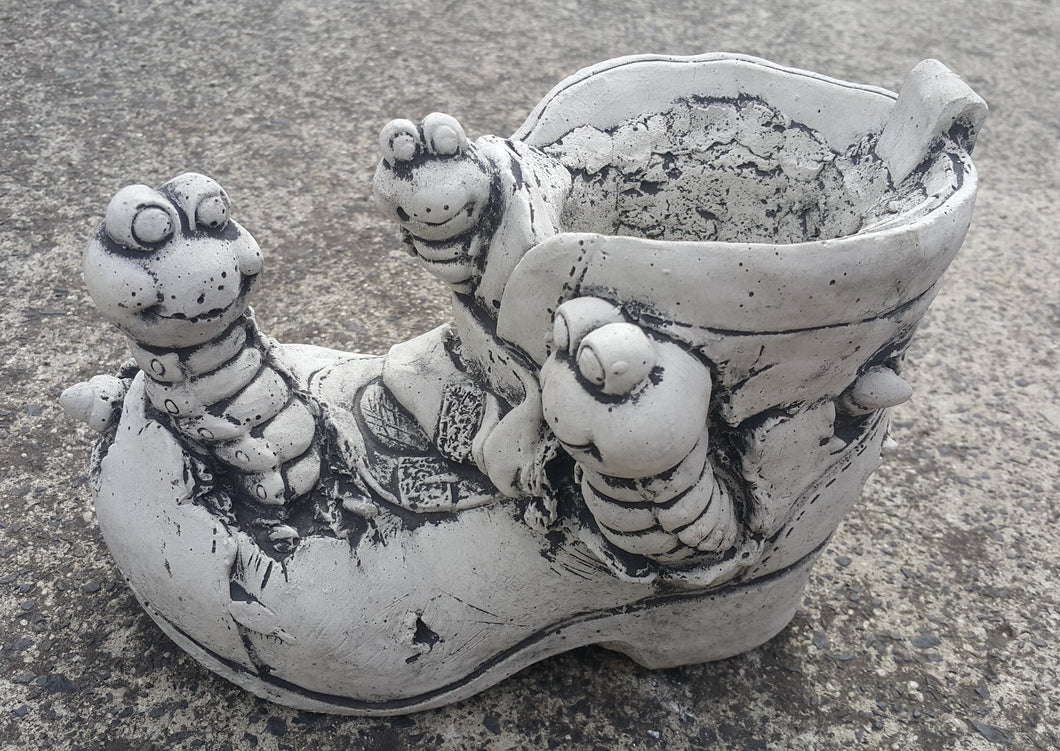 Frogs on Shoe/Boot Concrete