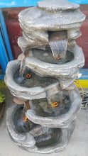 Natural Rock Grey Waterfall