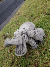 Rhinno with Baby statue