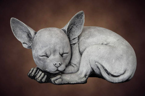 Sleeping Chuala Dog Grey