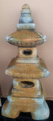 3 Piece Lantern Rust
