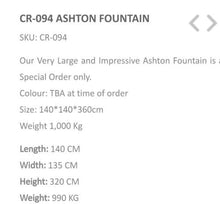 Ashton Fountain