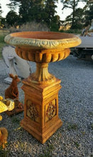 Jefferson Urn With Stand Rust