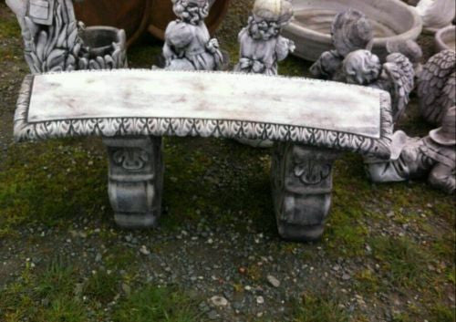 Fancy Curve Bench Grey