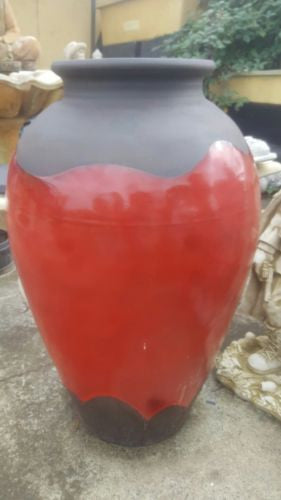 Red garden pot/Vase