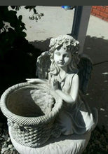 Praying Angel With Pot Planter/Statue