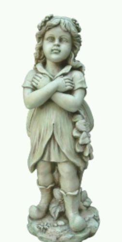 Standing Girl Fairy Statue Fibreglass