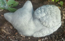Sleeping Cat With Wings Angel Fiberglass