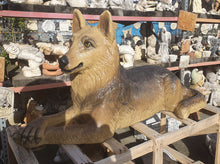 Large Laying Down German Shepherd 127cm