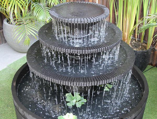 Aqua Falls Fountain Concrete GRC