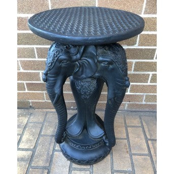 Dark Elephant Heads Table (72cm)