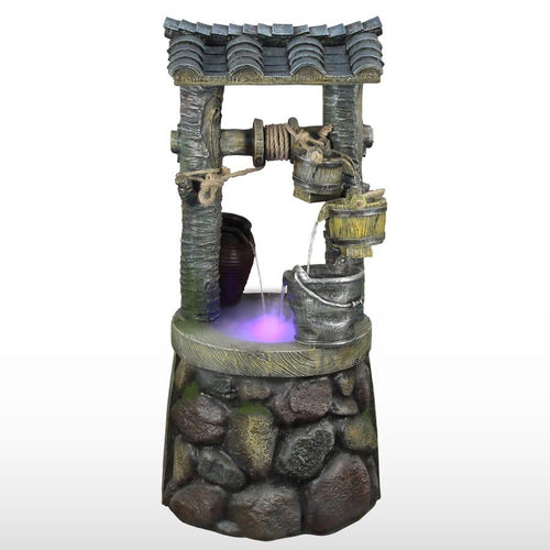 Large Wishing Well Water Feature G533658